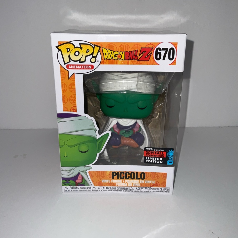 Funko DRAGONBALL Z PICCOLO CONVENTION EXCLUSIVE POP VAULTED NIB PRICE FIRM